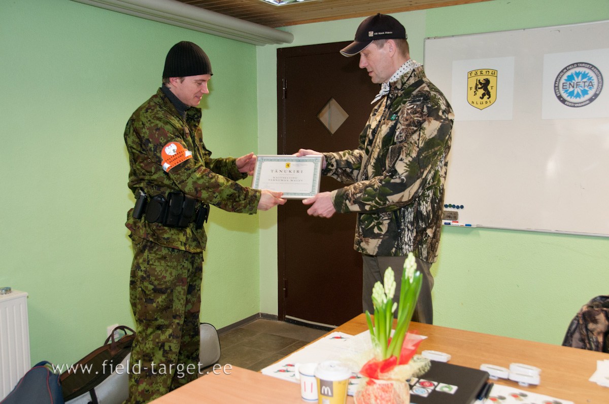 We also would like to thank our host Pärnumaa Kaitseliidu Malev for lending us the fire range